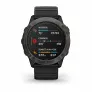 Часы Garmin FENIX 6X Pro Solar титановый серый DLC с черным ремешком - Фото 2