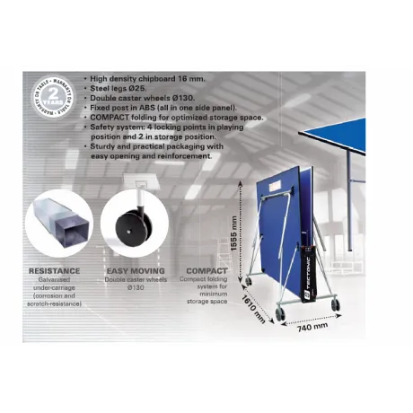 Теннисный стол CORNILLEAU TECTO INDOOR - Фото 3