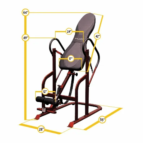 Инверсионный стол Body Solid GINV50 - Фото 10