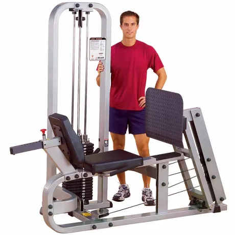 Жим ногами Body Solid PRO CLUB LINE с весовым стеком 95 кг