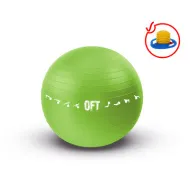Гимнастический мяч 65 см для коммерческого использования OriginalFitTools FT-GBPRO-65GN