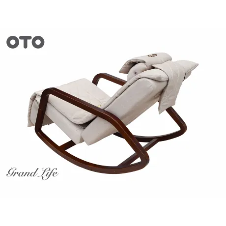 Массажное кресло-качалка OTO Grand Life  OT2007ЛАТТЕ - Фото 7