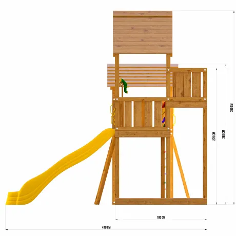 Детские городки Jungle Gym JВ3 Монблан - Фото 4