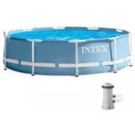 Бассейн каркасный INTEX PRISM FRAMETM 305х76см (с насосом) 26702NP