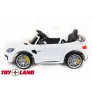 Электромобиль ToyLand Mercedes-Benz GTR белый - Фото 5
