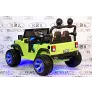 Электромобиль RiverToys Jeep A004AA Green - Фото 3