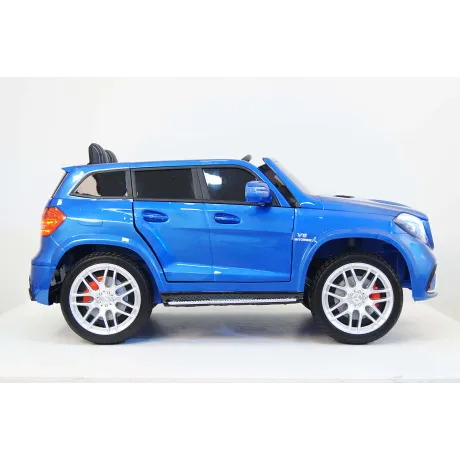 Электромобиль RiverToys Mercedes-Benz GLS63 4WD (синий глянцевый) - Фото 10