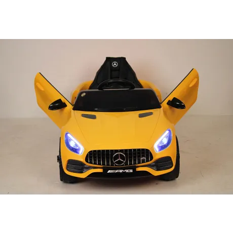 Электромобиль RiverToys MERCEDES-BENZ AMG GT O008OO (желтый) - Фото 3