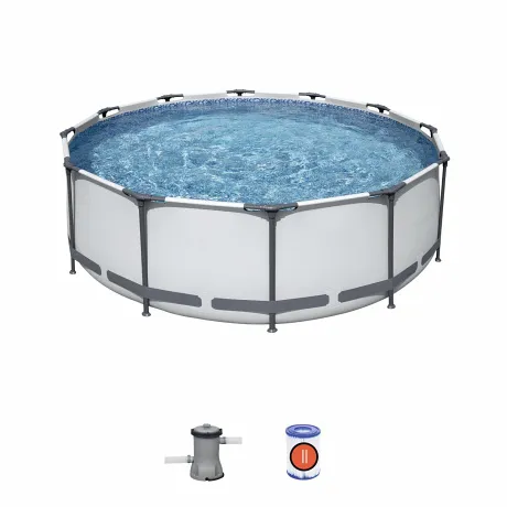 Бассейн каркасный Steel Pro Max 366х100см, насос фильтр 2,006л, 56260 - Фото 4