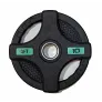 Штанга олимпийская OriginalFitTools 180 кг (диски с двумя хватами, черный гриф) - Фото 6