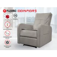 Кресло реклайнер с механическим приводом FUJIMO COMFORT CHAIR F3005 FMW Грейси (Sakura 9)