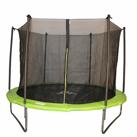 Батут DFC JUMP 12 ft складной, с сеткой apple green - Фото 2