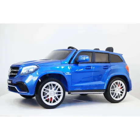 Электромобиль RiverToys Mercedes-Benz GLS63 4WD (синий глянцевый) - Фото 2