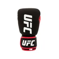 Перчатки UFC для бокса и ММА. Красные. Размер REG