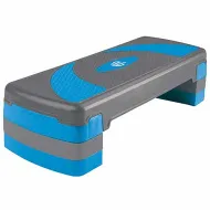 Степ-платформа 3-х уровневая Sport Elite 1810LW (79,5*30*20см, серый/голубой)
