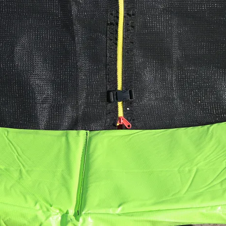 Батут DFC JUMP 12 ft складной, с сеткой apple green - Фото 9