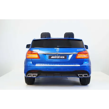 Электромобиль RiverToys Mercedes-Benz GLS63 4WD (синий глянцевый) - Фото 7