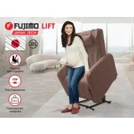 Кресло реклайнер с подъемом FUJIMO LIFT CHAIR F3005 FLWL Терра (Sakura 20)