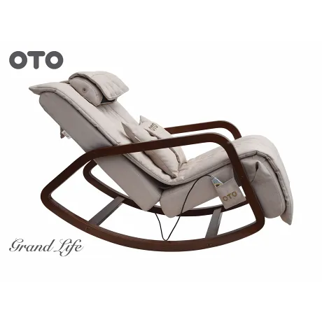 Массажное кресло-качалка OTO Grand Life  OT2007ЛАТТЕ - Фото 9