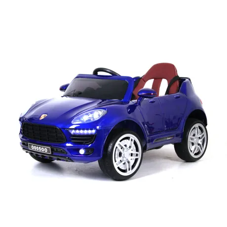 Электромобиль RiverToys Porsche Macan O005OO VIP (синий глянцевый)