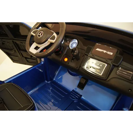 Электромобиль RiverToys Mercedes-Benz GLS63 4WD (синий глянцевый) - Фото 29