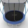 Батут с внутренней сеткой и лестницей EVO JUMP Internal 8ft (Blue) - Фото 5