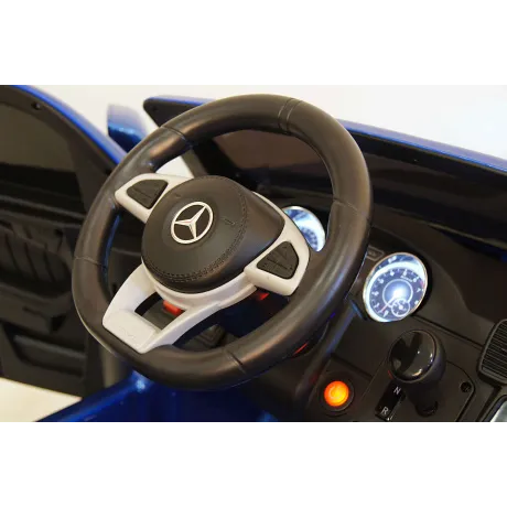 Электромобиль RiverToys Mercedes-Benz GLS63 4WD (синий глянцевый) - Фото 27