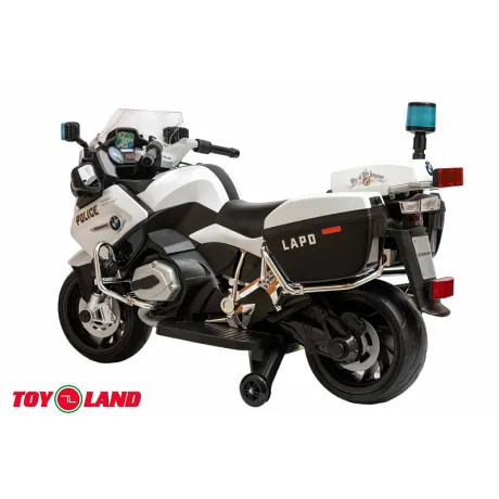 Электромотоцикл Moto Police BMW R 1200 RT-P белый - Фото 4