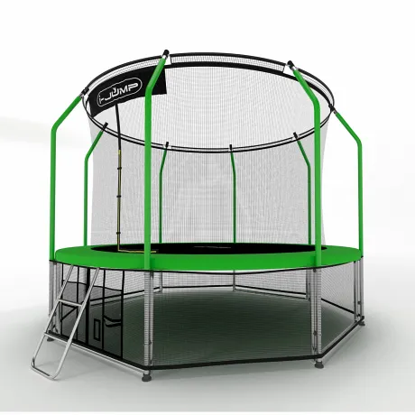 Батут I-JUMP Elegant 8FT Green - Фото 5