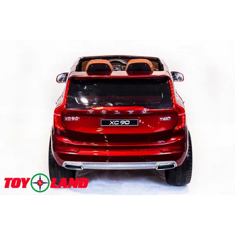 Электромобиль ToyLand Volvo XC90 красный - Фото 6