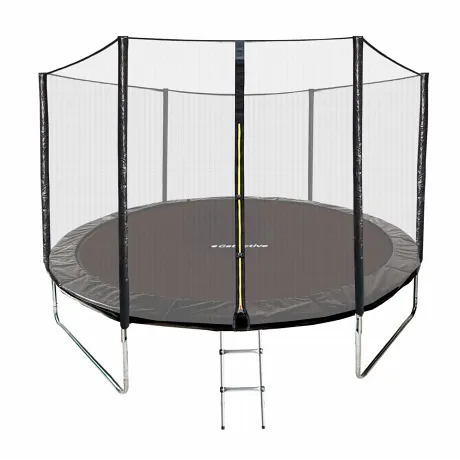 Батут GetActive Jump 8FT Outside черный с чехлом
