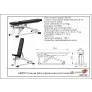Скамья регулируемая классическая ARMS AR009 - Фото 2