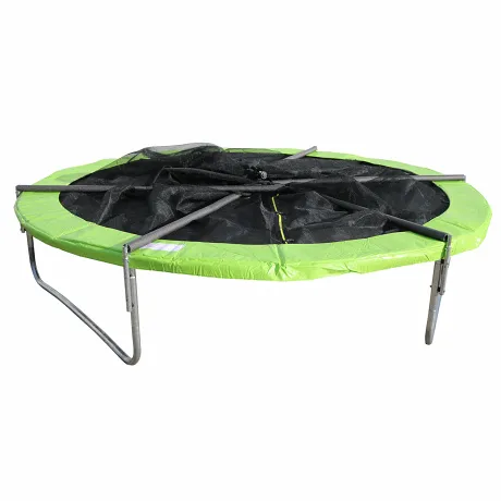 Батут DFC JUMP 12 ft складной, с сеткой apple green - Фото 3