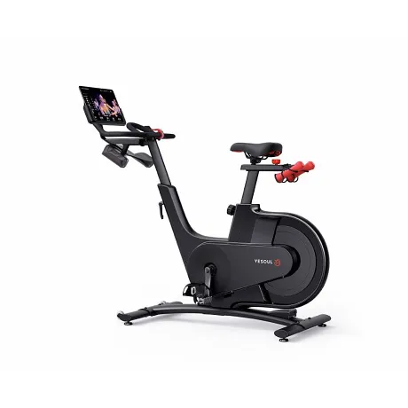 Велотренажер YESOUL Smart Spinning bike V1 черный - Фото 3