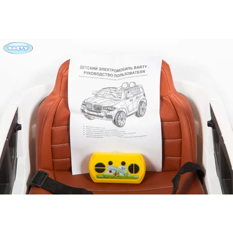 Электромобиль Barty BMW X5 M555MP Кузов F-15 performance вишневый - Фото 3