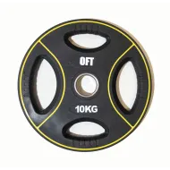 Диск для штанги олимпийский полиуретановый OriginalFitTools 10 кг FT-DPU-10