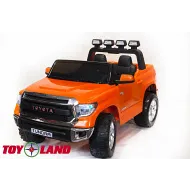 Детский электромобиль ToyLand TOYOTA TUNDRA оранжевый краска