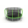Батут с внутренней сеткой и лестницей EVO JUMP Cosmo 16ft (Green) - Фото 4