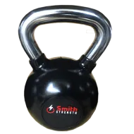 Стальная обрезиненная гиря Smith DB087-8 со стальной рукояткой, Размер: 8кг