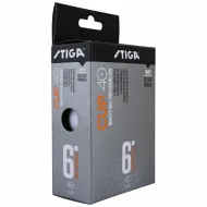 Мячи STIGA CUP ABS белые (6 шт)