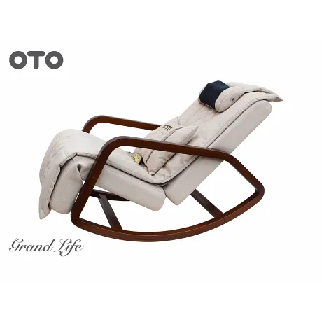 Массажное кресло-качалка OTO Grand Life  OT2007ЛАТТЕ - Фото 4