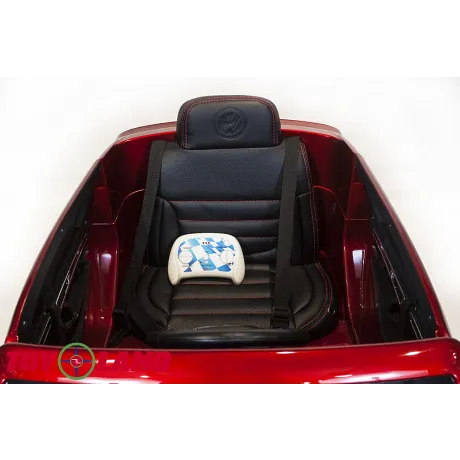 Детский электромобиль ToyLand Volkswagen Touareg красный (краска) - Фото 4