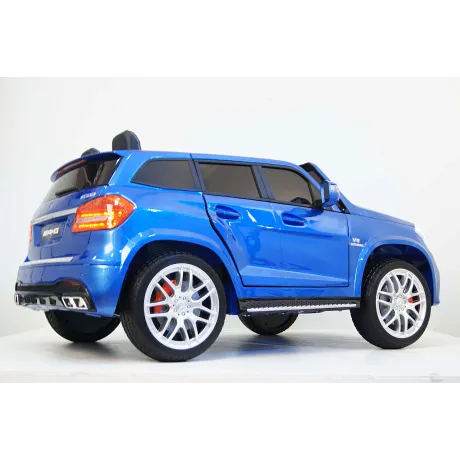 Электромобиль RiverToys Mercedes-Benz GLS63 4WD (синий глянцевый) - Фото 9